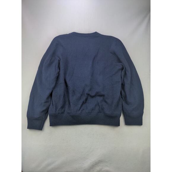 Auchterlonies St. Andrews Pullover Sweater Size XL Blue Argyle 80% Lambswool - Picture 2 of 13